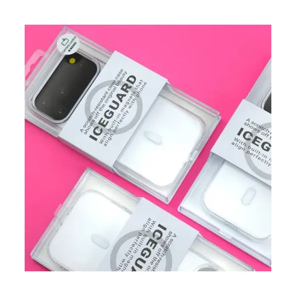 ЧОХОЛ KZDOO ICEGUARD MAGSAFE ДЛЯ IPHONE 17 PRO TRANSPARENT