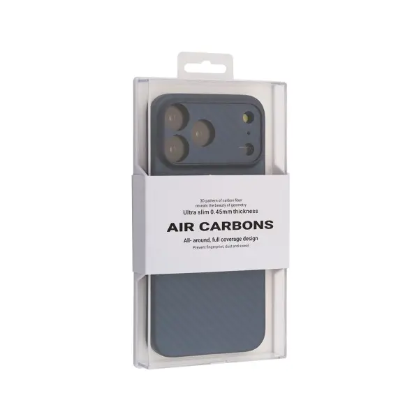 ЧОХОЛ KZDOO AIR CARBONE ДЛЯ IPHONE 17 PRO MAX СИНІЙ