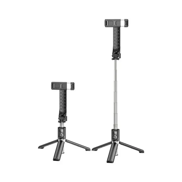СЕЛФІ-ПАЛИЦЯ ТРИПОД HOCO K20 PRIOR LIVE BROADCAST HOLDER, ЧОРНИЙ