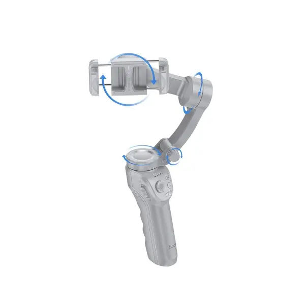 СТЕДІКАМ-ТРИПОД HOCO K24 SUPPORT 3-AXIS SMART GIMBAL, СІРИЙ