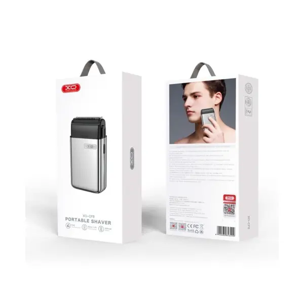 БРИТВА XO CF8 RECIPROCATING TWIN HEAD SHAVER, СІРИЙ
