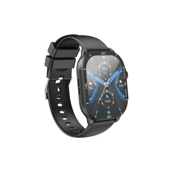 MR4_144189 Смарт-годинник xo j12 amoled screen smart sports talking watch, чорний 
