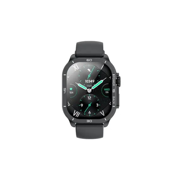 MR4_144189 Смарт-годинник xo j12 amoled screen smart sports talking watch, чорний 