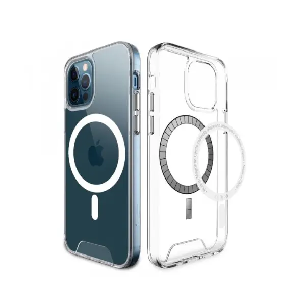 ЧОХОЛ SPACE MAGSAFE DROP PROTECTION ДЛЯ IPHONE 15 PRO TRANSPARENT
