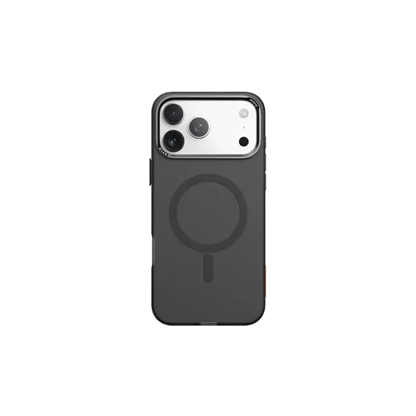 MR4_144626 Чохол rock inshare matte magnetic (metal lens frame) для iphone 17 pro graphite, чорний 
