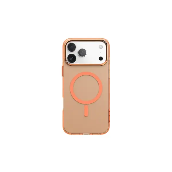 ЧОХОЛ ROCK INSHARE MATTE MAGNETIC (METAL LENS FRAME) ДЛЯ IPHONE 17 PRO MAX ПОМАРАНЧЕВИЙ
