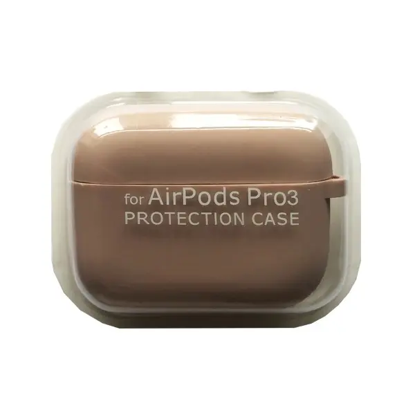 MR4_144594 Чохол для airpods pro 3 silicone case, microfiber рожевий sand 