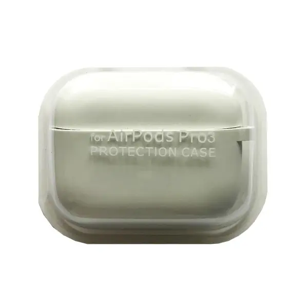 MR4_144602 Чохол для airpods pro 3 silicone case, microfiber, білий 