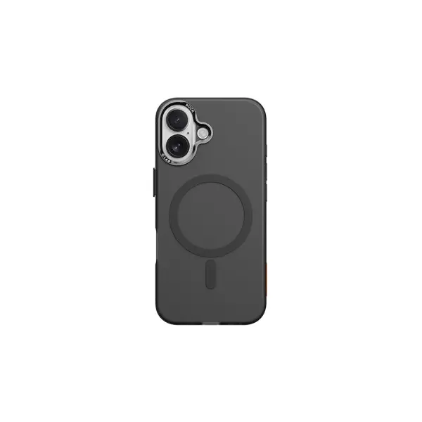 MR4_144631 Чохол rock inshare matte magnetic (metal lens frame) для iphone 17 graphite, чорний 