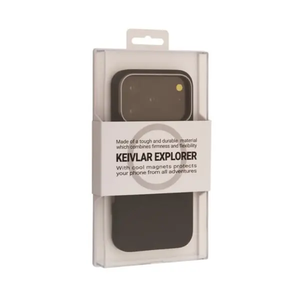 MR4_144778 Чохол kzdoo kevlar explorer magsafe для iphone 17 pro, чорний 