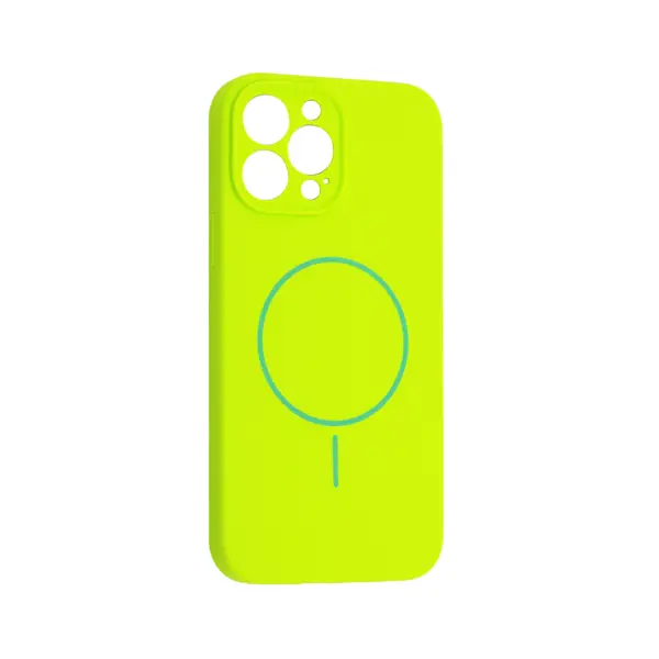 ЧОХОЛ SILICONE CASE FULL CAMERA FINE RING MAGSAFE ДЛЯ IPHONE 12 PRO EMERALD ЗЕЛЕНИЙ