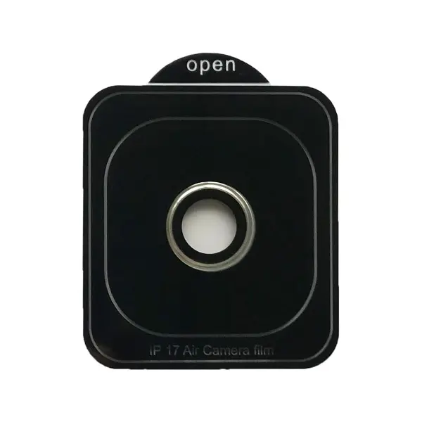 ЗАХИСНЕ СКЛО CAMERA METAL ДЛЯ IPHONE 17 AIR, СІРИЙ