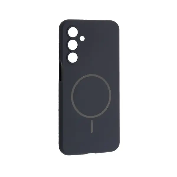MR4_144497 Чохол silicone case luxury magsafe для samsung a16 4g (a165) midnight синій 