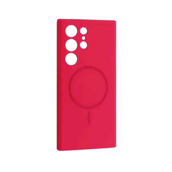ЧОХОЛ SILICONE CASE LUXURY MAGSAFE ДЛЯ SAMSUNG S25 ULTRA FIREFLY ROSE
