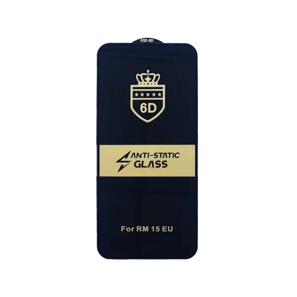 MR4_144546 Захисне скло 6d anti-static для redmi 15 4g (171mm), (тех. пак) 