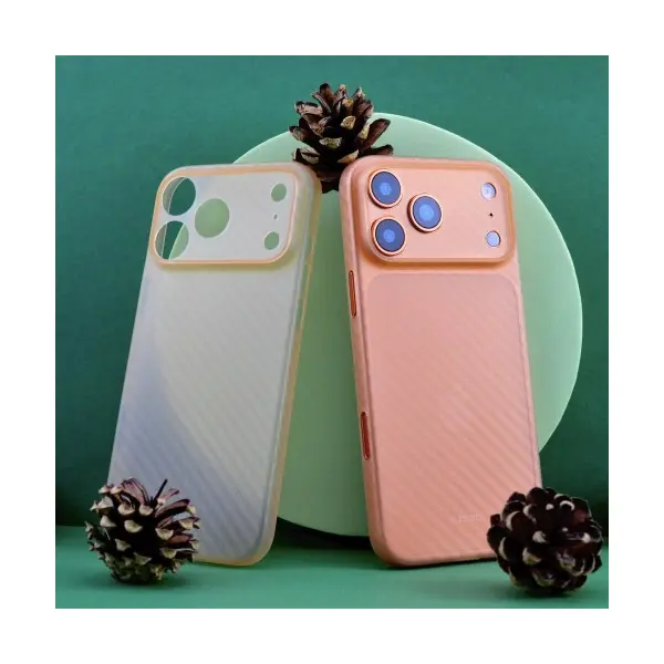 ЧОХОЛ KZDOO AIR CARBONE ДЛЯ IPHONE 17, ЧОРНИЙ