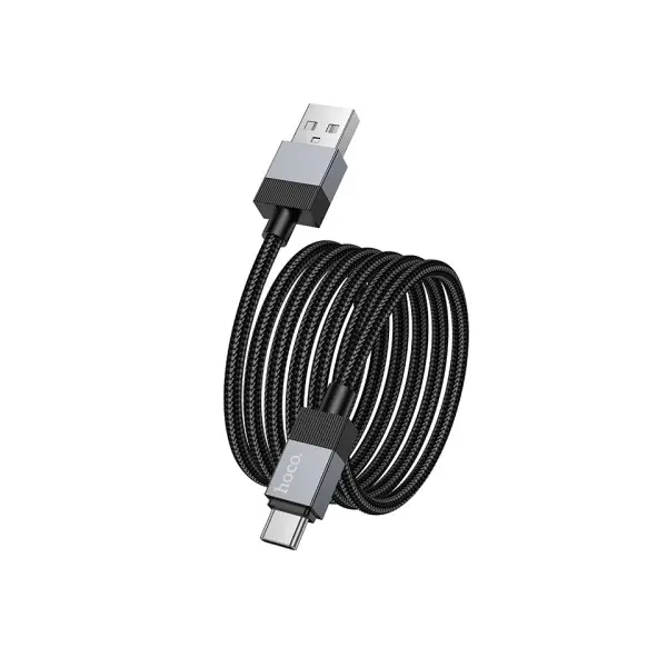 MR4_144448 Кабель hoco x110 honorific charging data cable type-c 3a, 1m, чорний 
