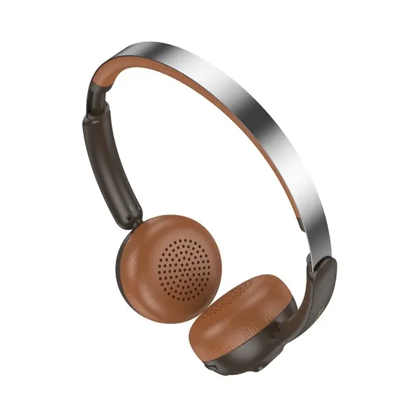 MR4_144427 Навушники накладні hoco w62 verso retro bt headphones коричневий HOCO