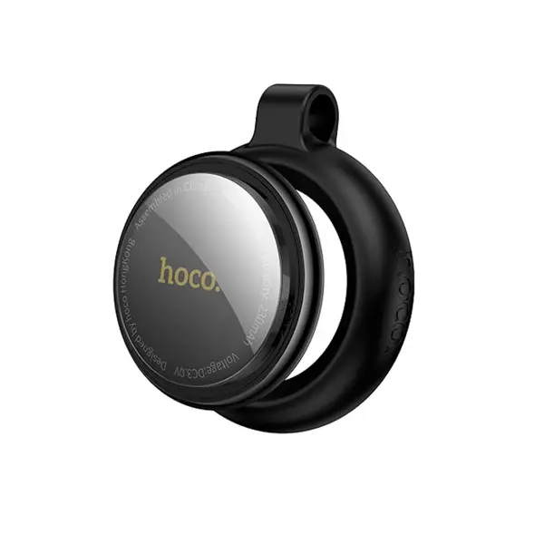 БРЕЛОК АНТИ-ВТРАТА HOCO E100 GRACEFUL INTELLIGENT POSITIONING ANTI-LOST DEVICE, ЧОРНИЙ