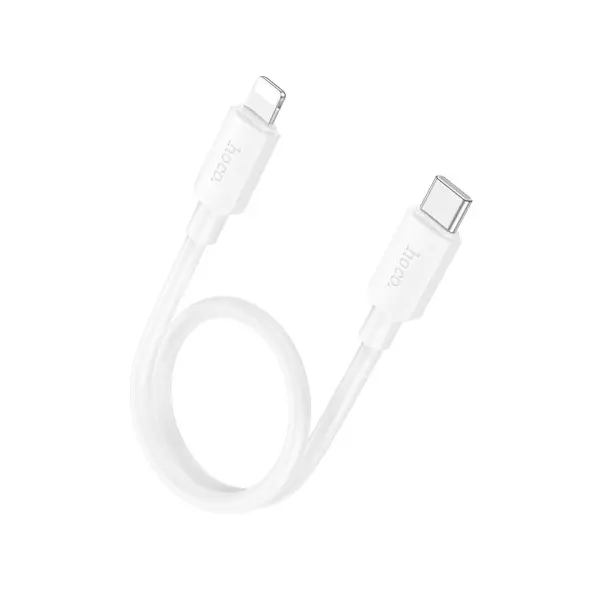 MR4_144811 Кабель pd hoco x96 hyper pd charging data cable lightning (l=0.25m), білий 