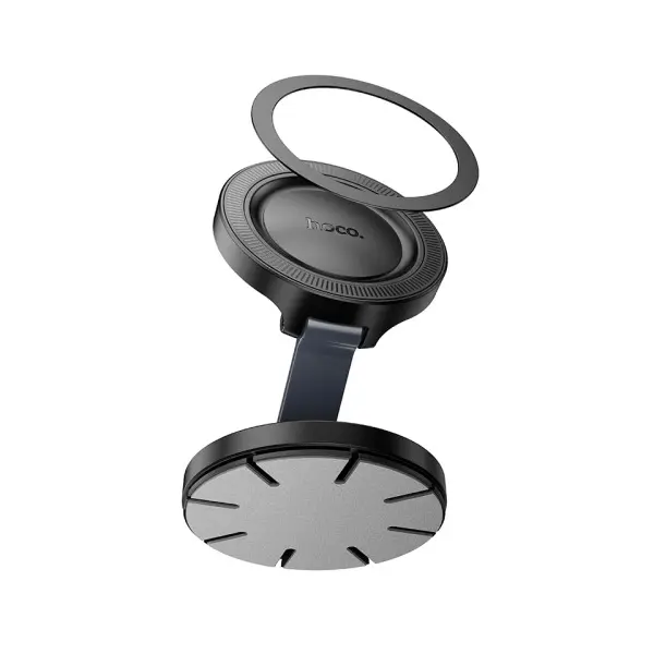 АВТОТРИМАЧ HOCO H61 SHOW FOLDING RING MAGNETIC CAR HOLDER (DASHBOARD), ЧОРНИЙ