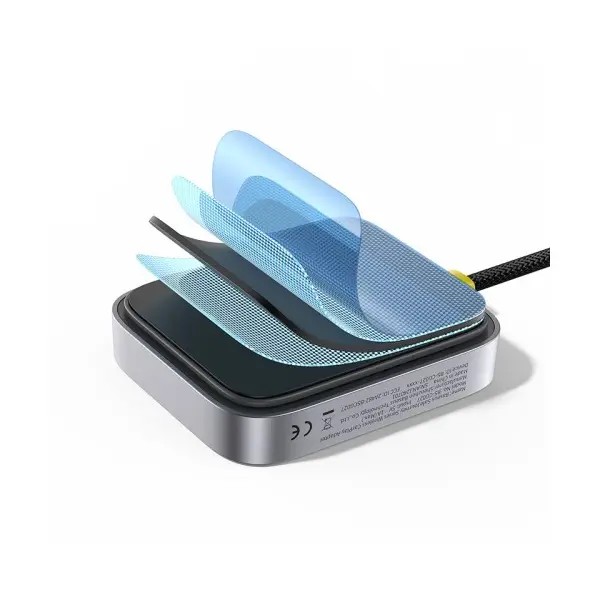 АВТОМОБІЛЬНИЙ CARPLAY BASEUS SAFEJOURNEY SERIES WIRELESS CARPLAY ADAPTER, СІРИЙ C10745100813-00