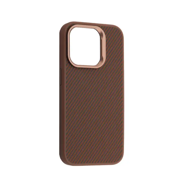 ЧОХОЛ KEVLAR STYLE MAGSAFE ДЛЯ IPHONE 16 PRO BROWN