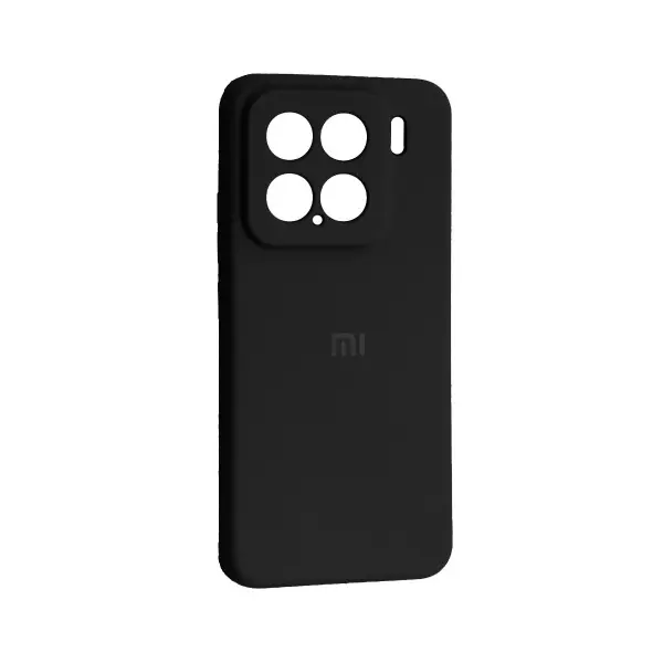 ЧОХОЛ SILICONE CASE FULL ДЛЯ XIAOMI 15, ЧОРНИЙ
