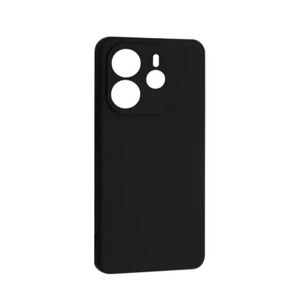 ЧОХОЛ SILICONE CASE FULL ДЛЯ REDMI NOTE 14 4G EU, ЧОРНИЙ