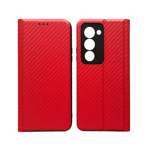 MR4_145330 Чехол-книжка carbone для redmi 15 (169,5мм) червоний 