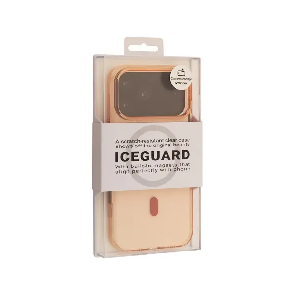 ЧОХОЛ KZDOO ICEGUARD MAGSAFE ДЛЯ IPHONE 17 PRO MAX ПОМАРАНЧЕВИЙ