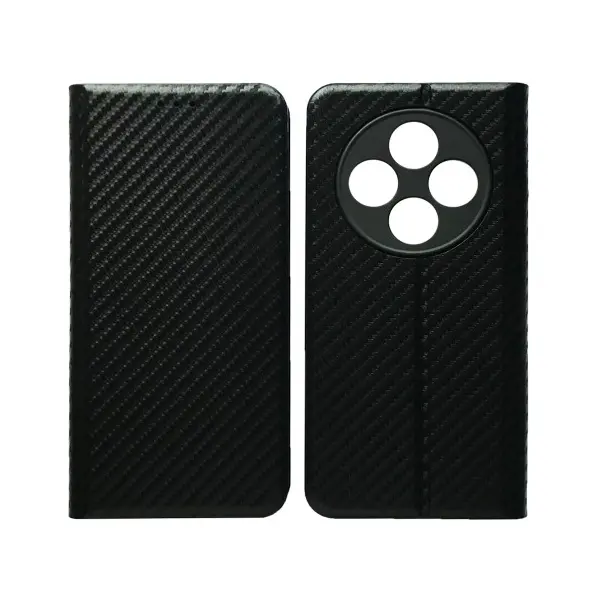 MR4_145317 Чехол-книжка carbone для redmi 14c, а4, poco c75, чорний 
