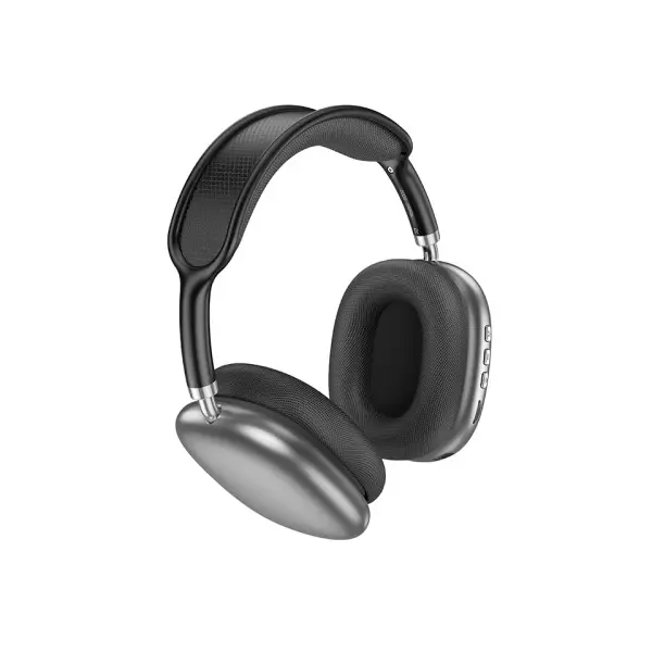 MR4_145000 Навушники бездротові borofone bo22 elegant bt headphones темно, сірий 