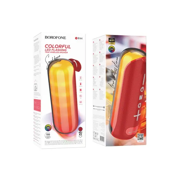 АКУСТИЧНА СИСТЕМА BOROFONE BR44 SOUND DANCE SPORTS BT SPEAKER ВИННИЙ ЧЕРВОНИЙ