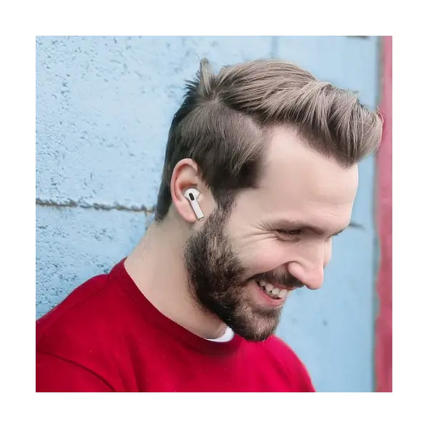 НАВУШНИКИ БЕЗДРОТОВІ BOROFONE BW80 TRUE WIRELESS STEREO HEADSET, БІЛИЙ