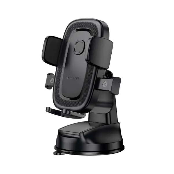 АВТОТРИМАЧ BOROFONE BH132 FOLLOWER ONE-BUTTON CAR HOLDER (CENTER CONSOLE), ЧОРНИЙ