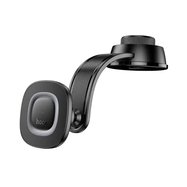 БЕЗДРОТОВИЙ АВТОМОБІЛЬНИЙ ЗАРЯДНИЙ ПРИСТРІЙ HOCO HW31 CROWN MAGNETIC WIRELESS CHARGING CAR HOLDER, ЧОРНИЙ