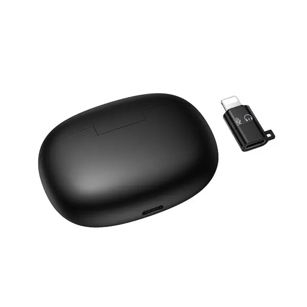 МІКРОФОН HOCO L19 GRACEFUL WIRELESS MICROPHONE (IP, TYPE-C), ЧОРНИЙ