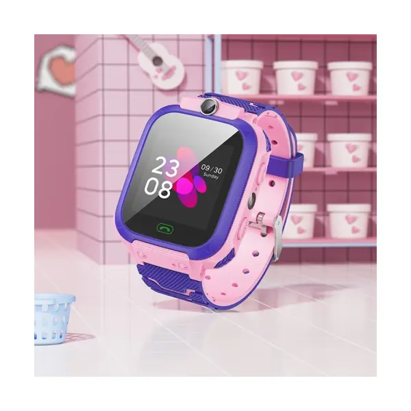 СМАРТ-ГОДИННИК ДИТЯЧИЙ HOCO Y105 CHILDREN PHONE WATCH РОЖЕВИЙ