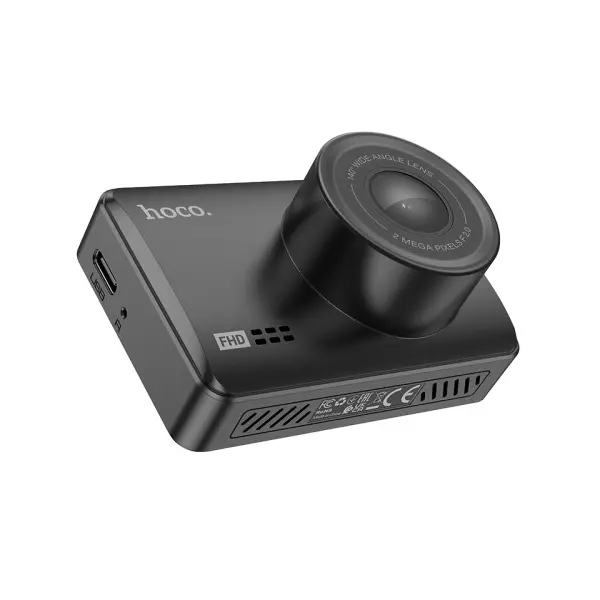 ВІДЕОРЕЄСТРАТОР HOCO DV3 DRIVING RECORDER WITH DISPLAY (DUAL-CHANNEL), ЧОРНИЙ