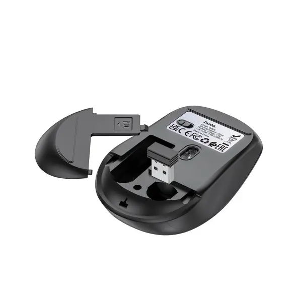 КОМПЮТЕРНА МИШКА HOCO GM28 2.4G BUSINESS WIRELESS MOUSE, ЧОРНИЙ