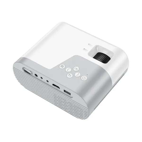 ВІДЕОПРОЄКТОР HOCO DT2 SMART PROJECTOR (720P ANDROID VERSION), БІЛИЙ
