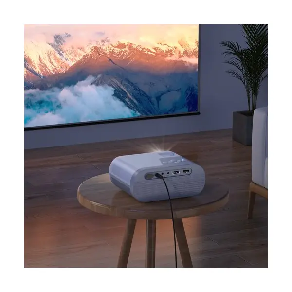 ВІДЕОПРОЄКТОР HOCO DT2 SMART PROJECTOR (720P ANDROID VERSION), БІЛИЙ