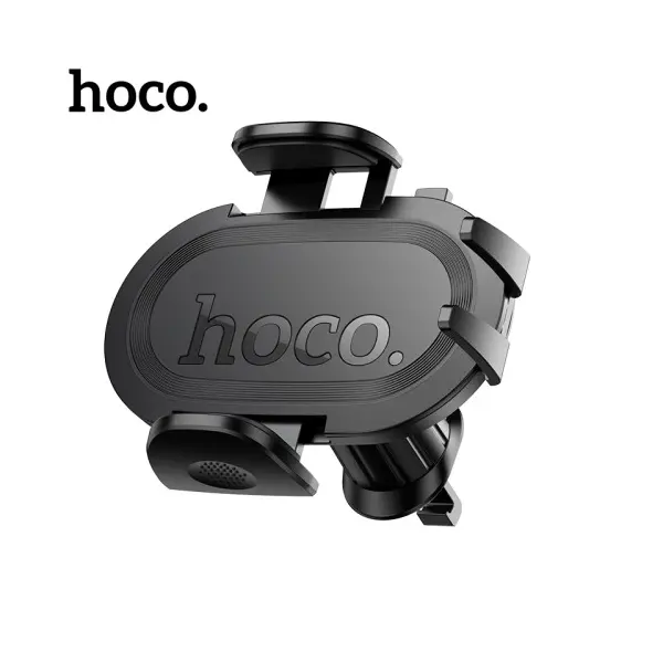 АВТОТРИМАЧ HOCO H53 BRUSCO ULTRA-THIN PUSH-TYPE CAR HOLDER (AIR OUTLET), ЧОРНИЙ