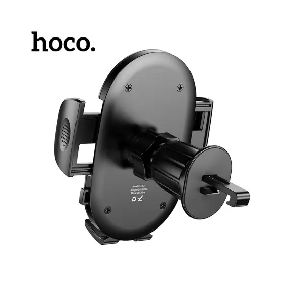 АВТОТРИМАЧ HOCO H53 BRUSCO ULTRA-THIN PUSH-TYPE CAR HOLDER (AIR OUTLET), ЧОРНИЙ