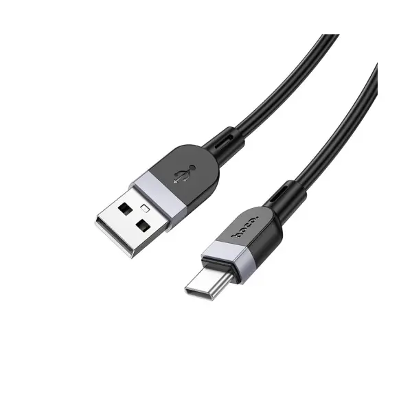 КАБЕЛЬ HOCO X109 ENERGY SILICONE CHARGING DATA CABLE TYPE-C, 3A, 3M, ЧОРНИЙ