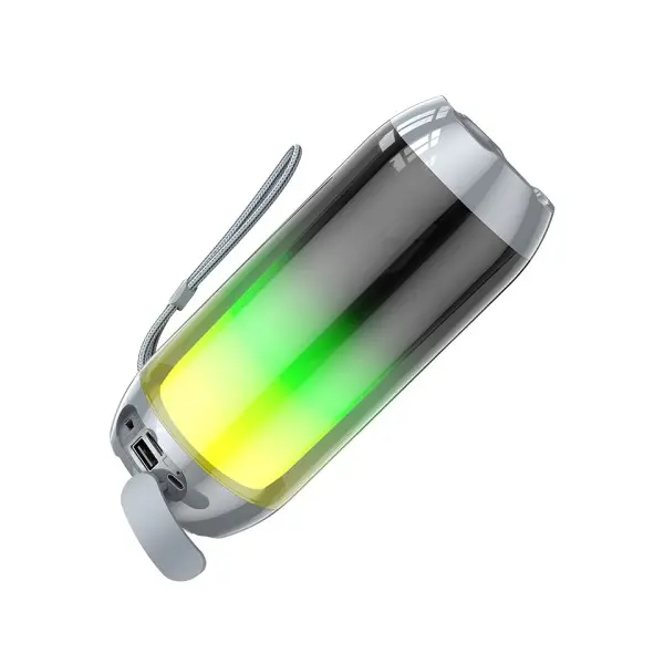 АКУСТИЧНА СИСТЕМА BOROFONE BR25 CRAZY SOUND COLORFUL LUMINOUS, ЧОРНИЙ