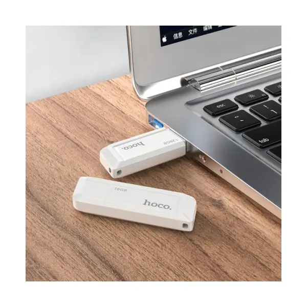 ФЛЕШ-НАКОПИЧУВАЧ USB HOCO UD11 WISDOM USB 3.0 16GB, БІЛИЙ
