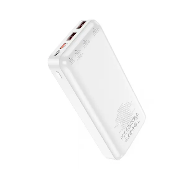 MR4_145373 Зовнішній акумулятор power bank hoco j101a astute 22.5w fully compatible power 20 000mah, білий 