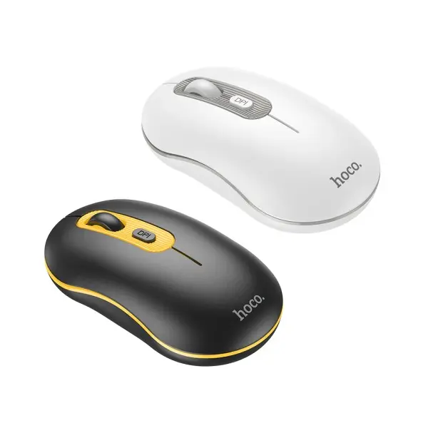 КОМПЮТЕРНА МИШКА HOCO GM21 PLATINUM 2.4G BUSINESS WIRELESS MOUSE, БІЛИЙ